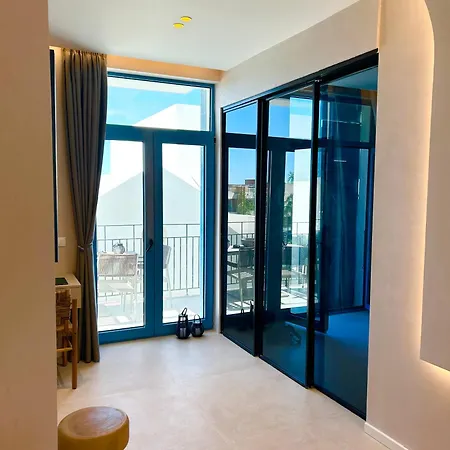 Apartament Santorini Village, Drymades, Dhërmi