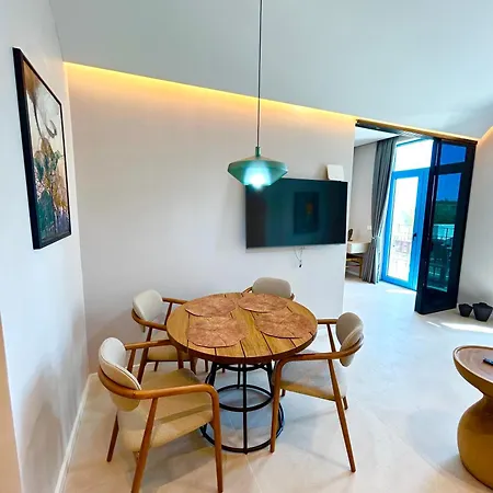 Apartamento Santorini Village, Drymades, Dhërmi