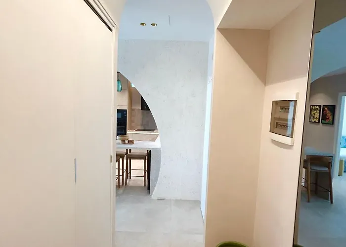 Santorini Village, Drymades, Appartamento Dhërmi